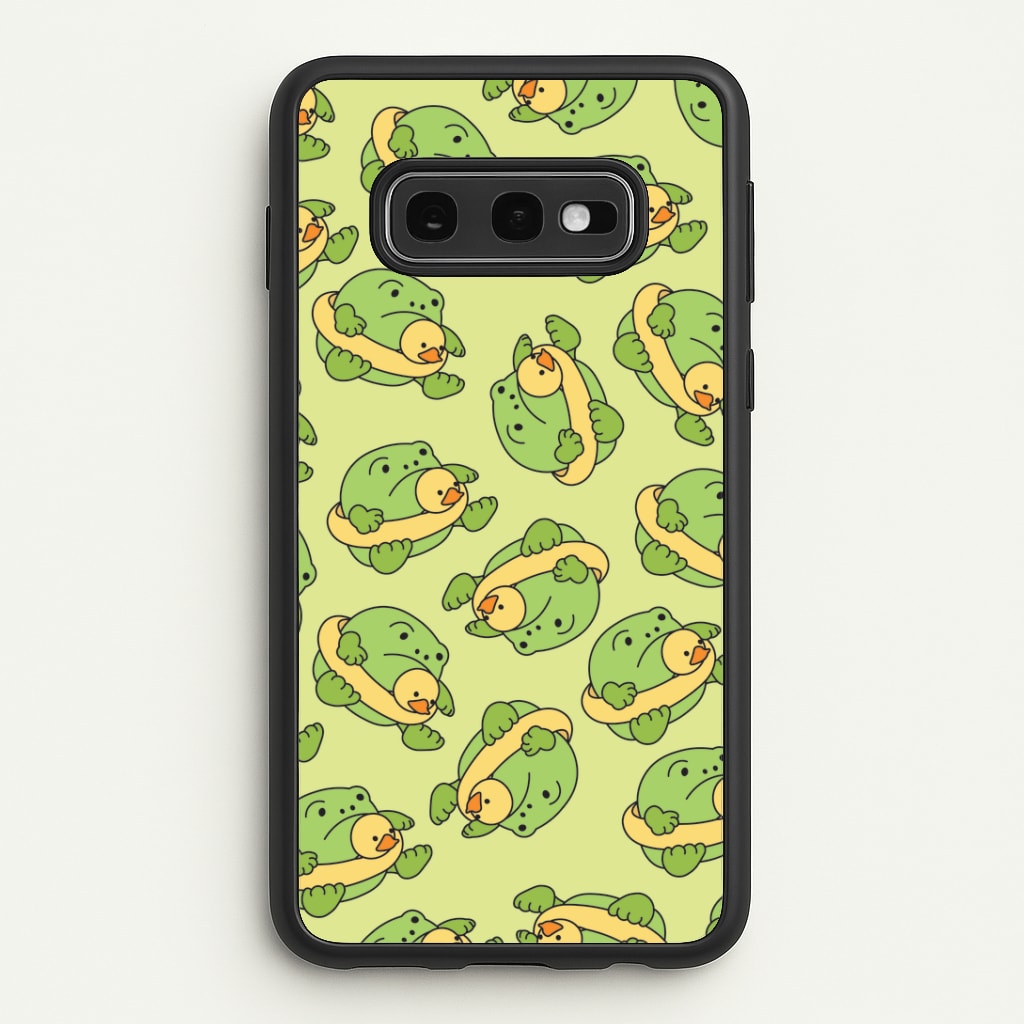 Frog Pattern - Plushy Phone Case