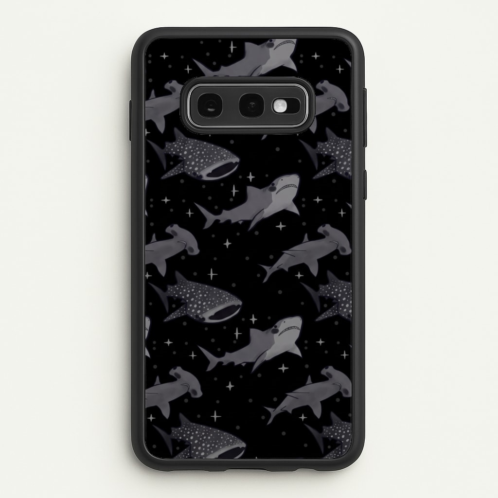 Black Shark Pattern Phone Case