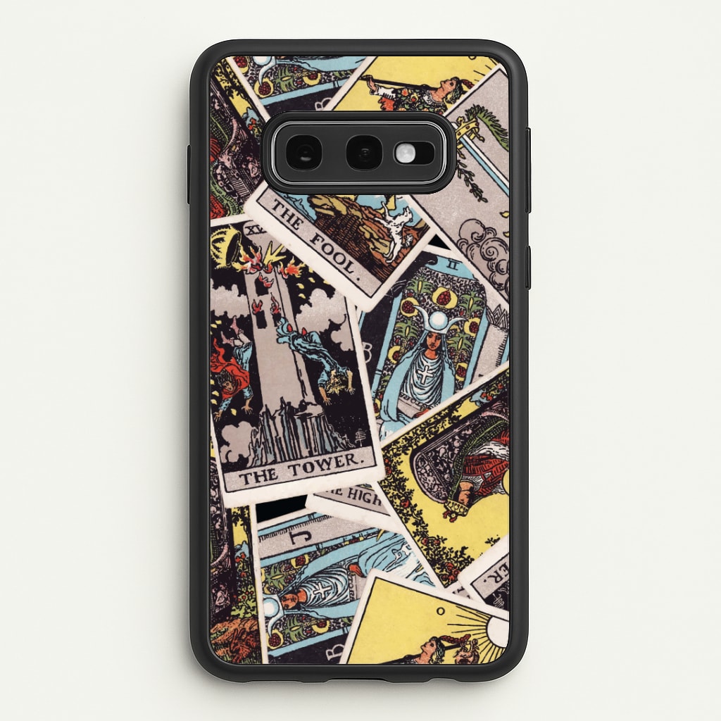 Tarot Cards Collage Pattern Phone Case