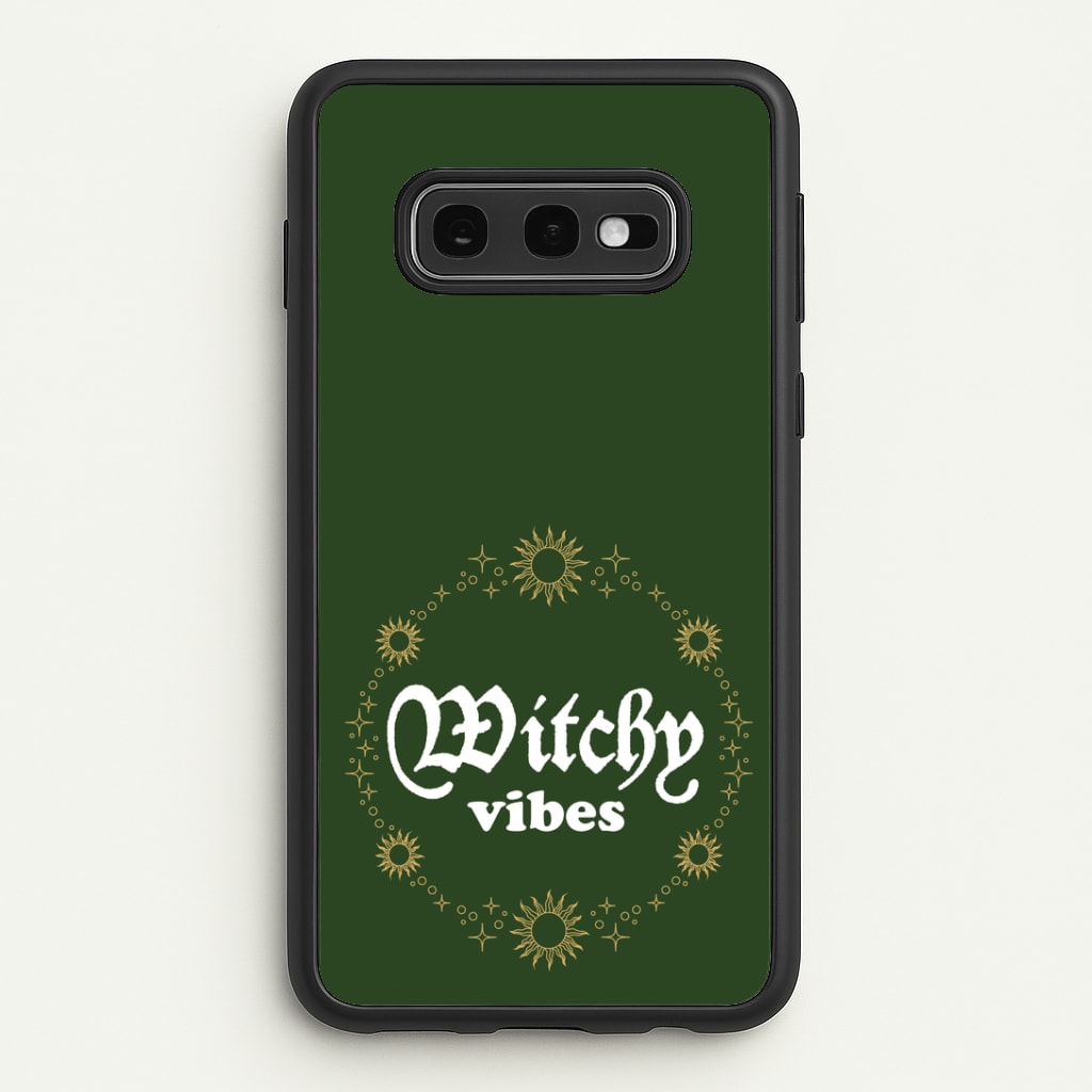 Witchy Vibes Green Phone Case