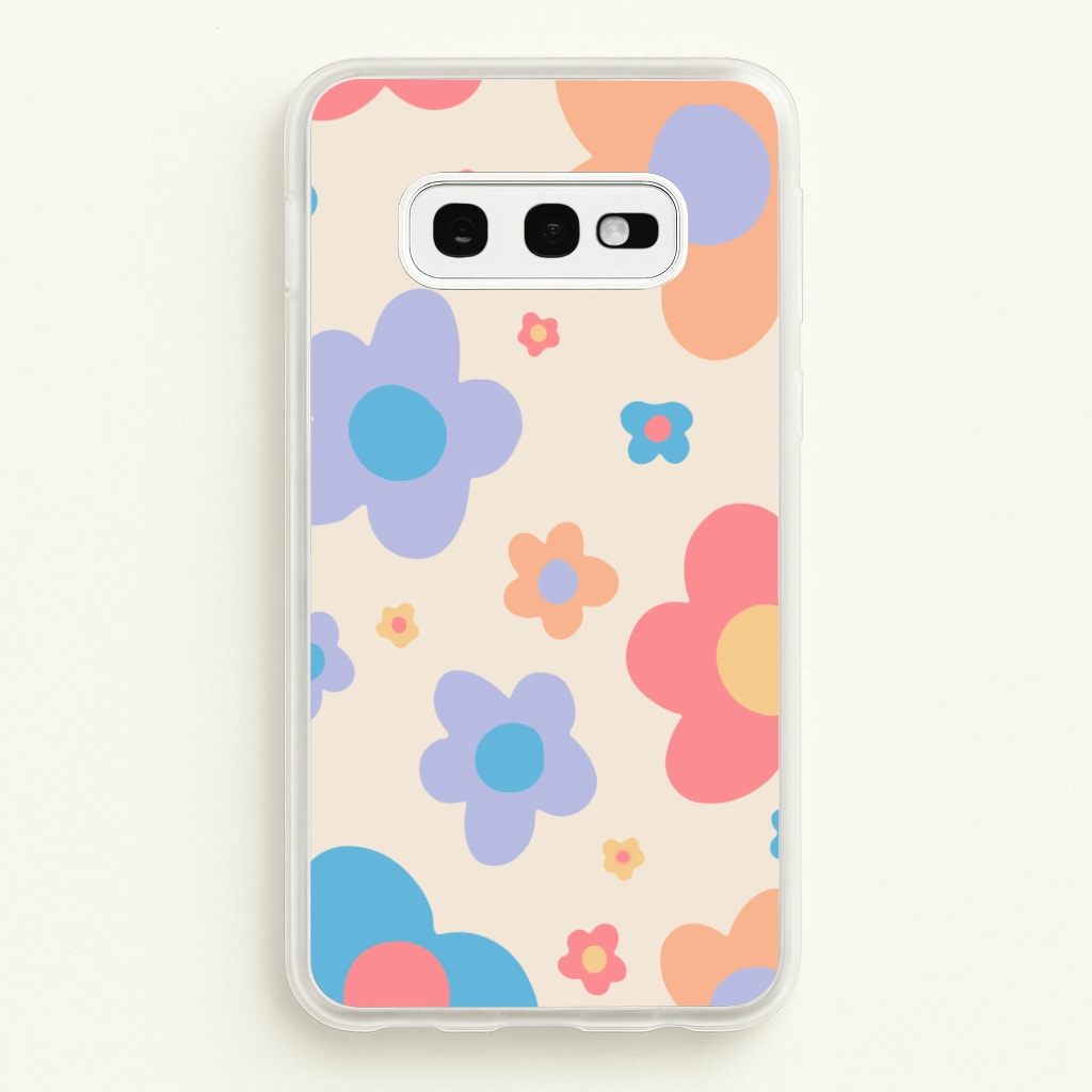 Playful Flower Pattern Phone Case