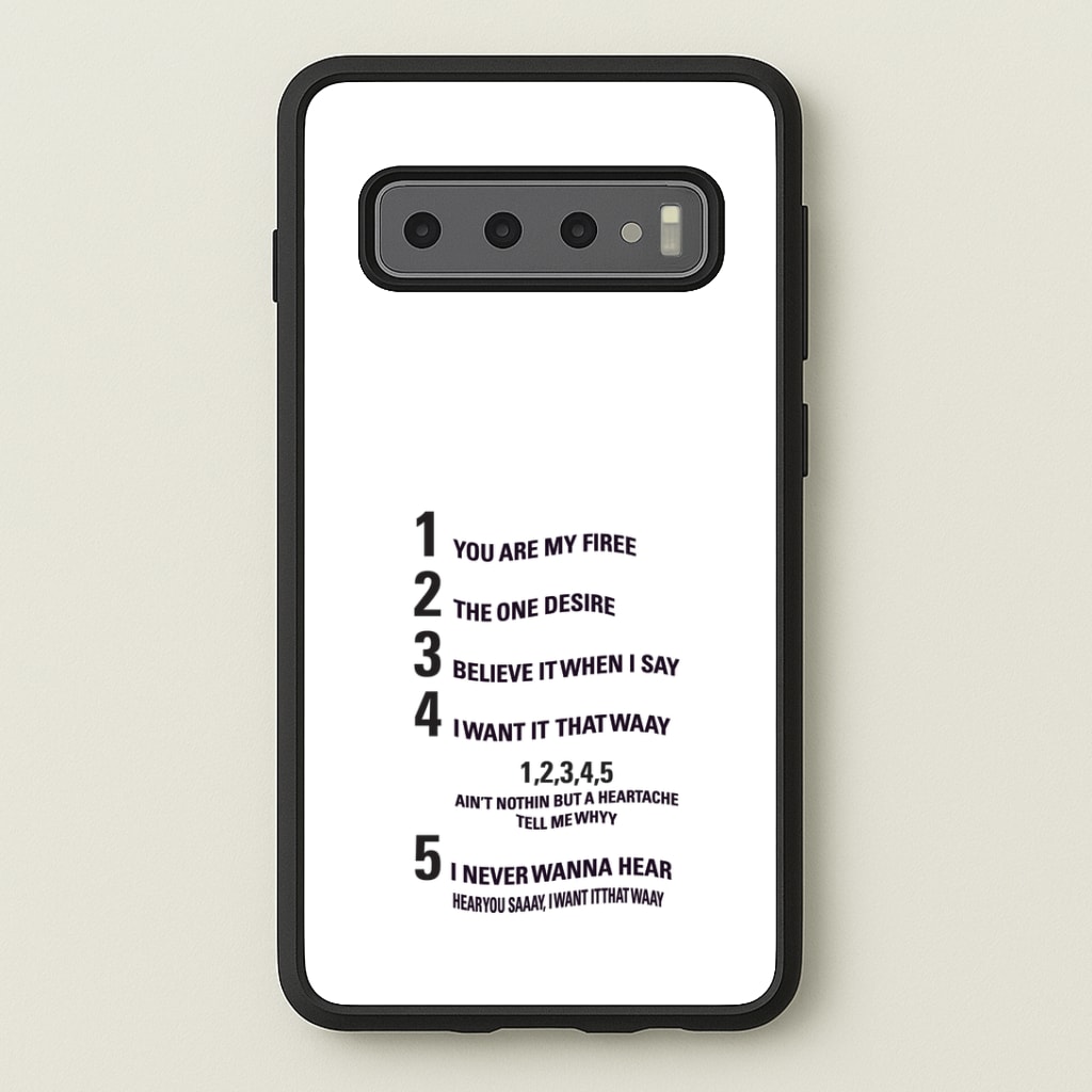I Want It That Way - B99 Phone Case