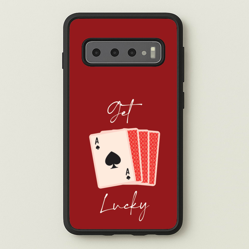 Get Lucky Set Of Cards Phone Case