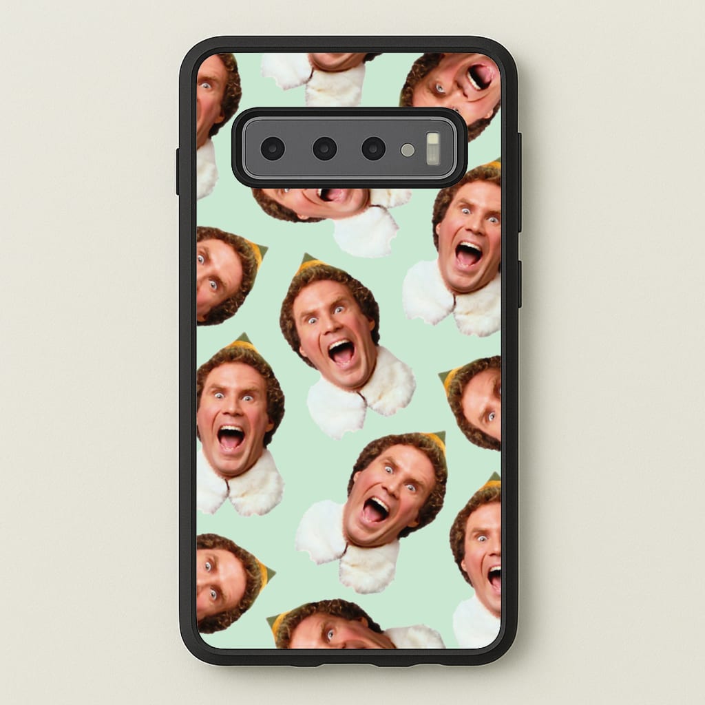 Green Elf Face - Christmas Phone Case