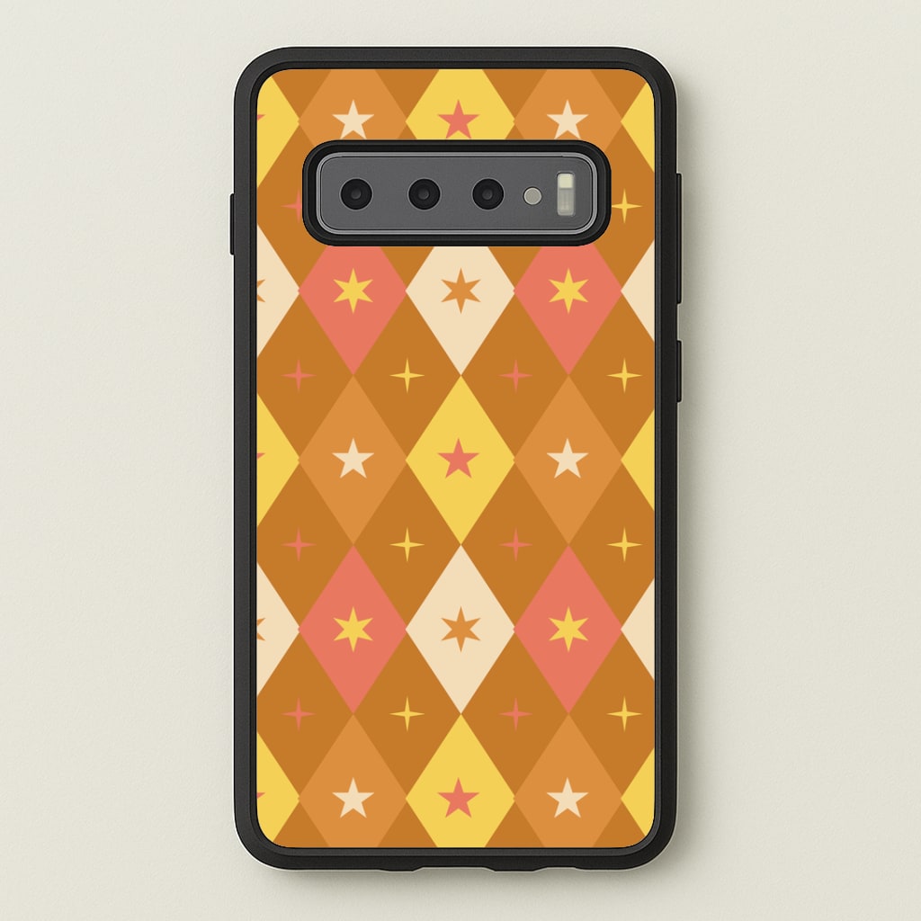 Retro Christmas Argyle Pattern Phone Case