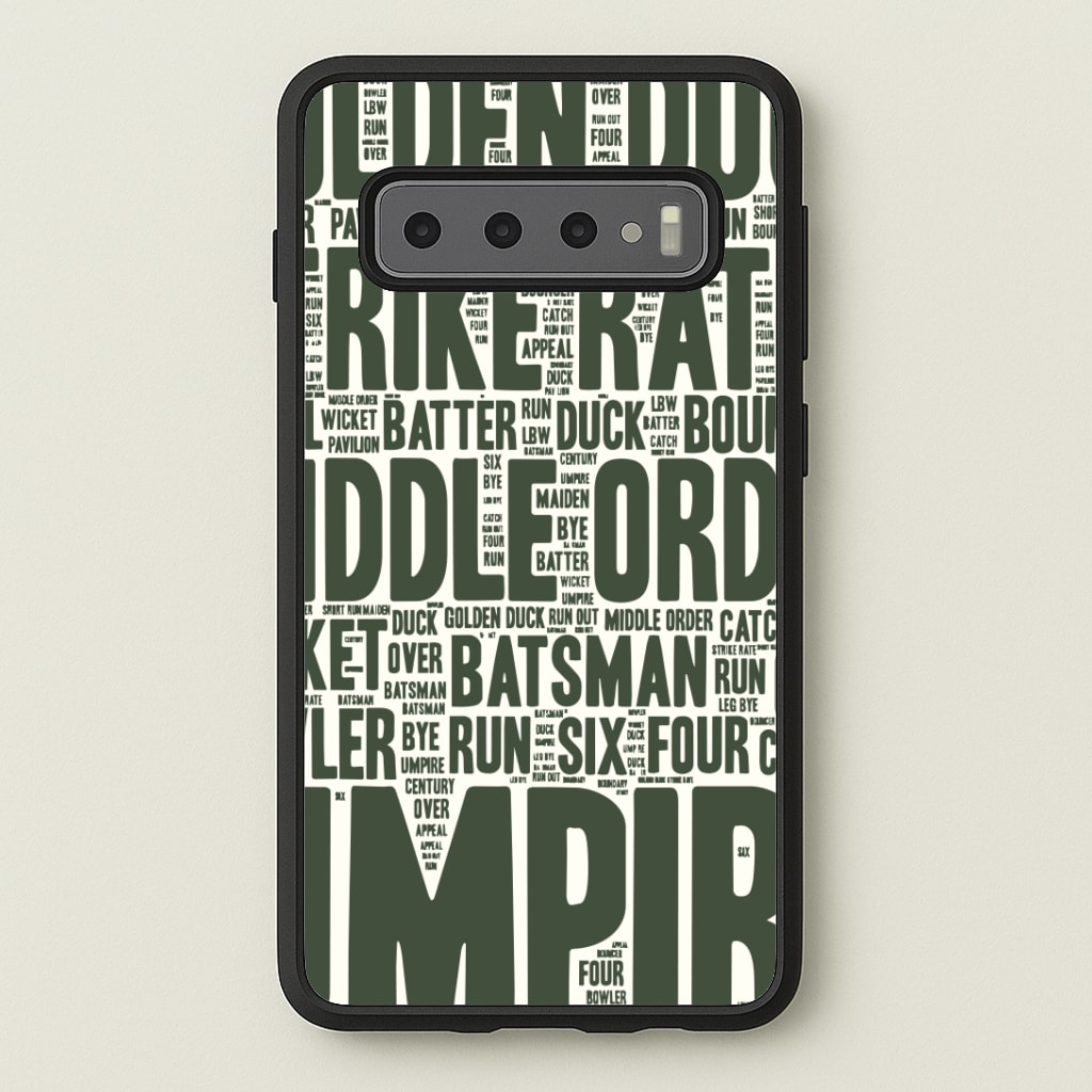Cricket Wordscape Phone Case