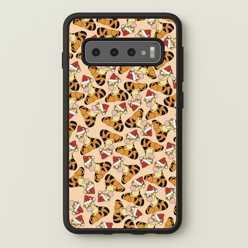 Tiger Pattern Christmas Phone Case