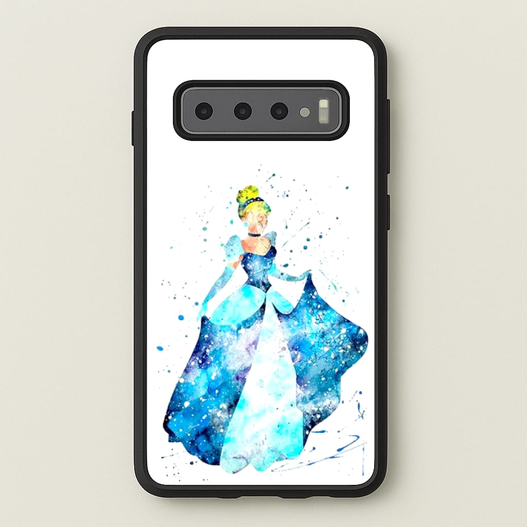 Watercolour Cinderella Fairytale Phone Case