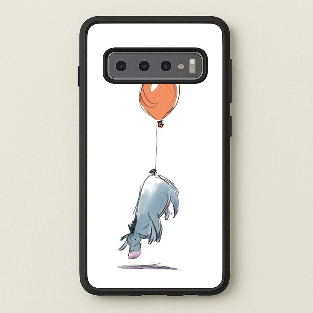 Donkey And His Balloon Phone Case