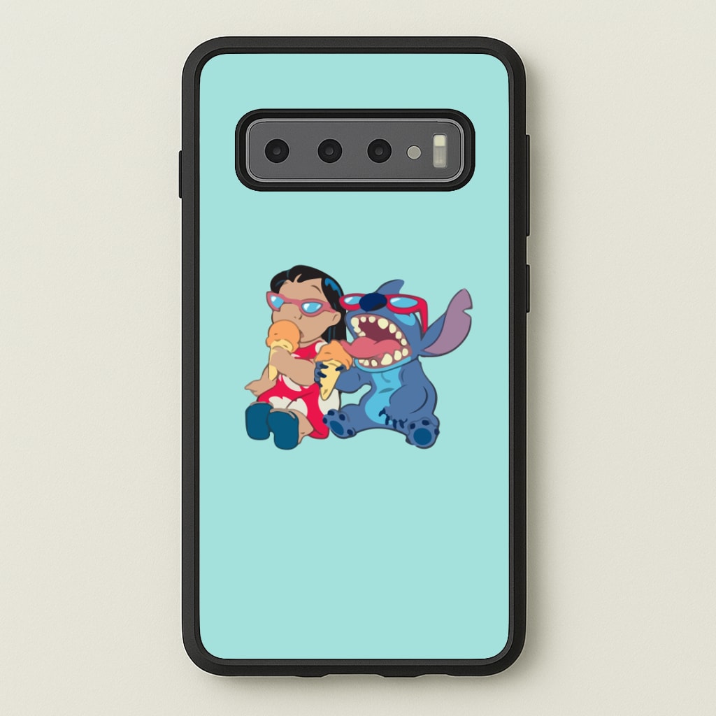 Ice Cream Alien Blue Phone Case