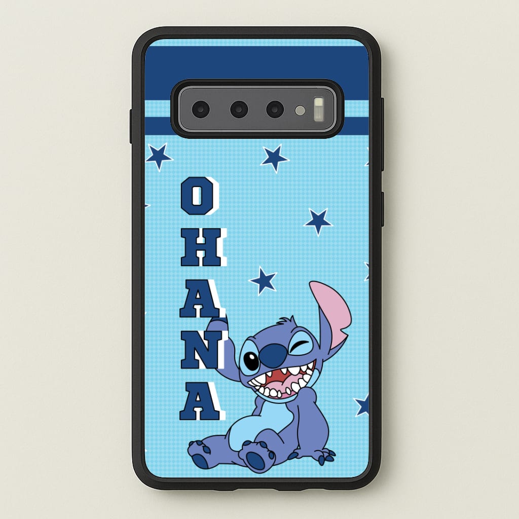 Blue Alien Ohana Phone Case