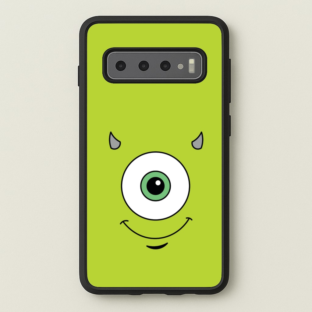 Green Monster Face Phone Case