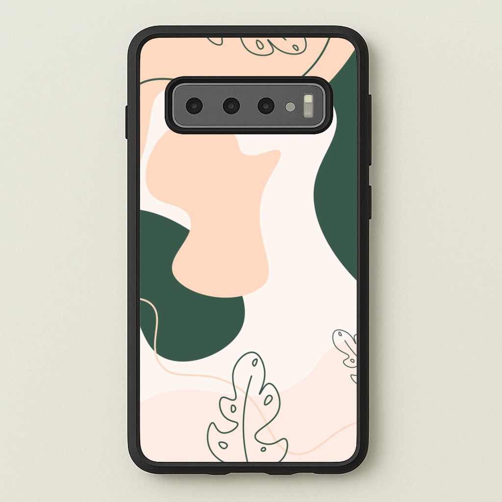 Abstract Leafs - Floral Phone Case