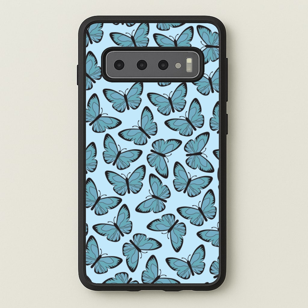 Blue Butterfly - Butterfly Patterns Phone Case
