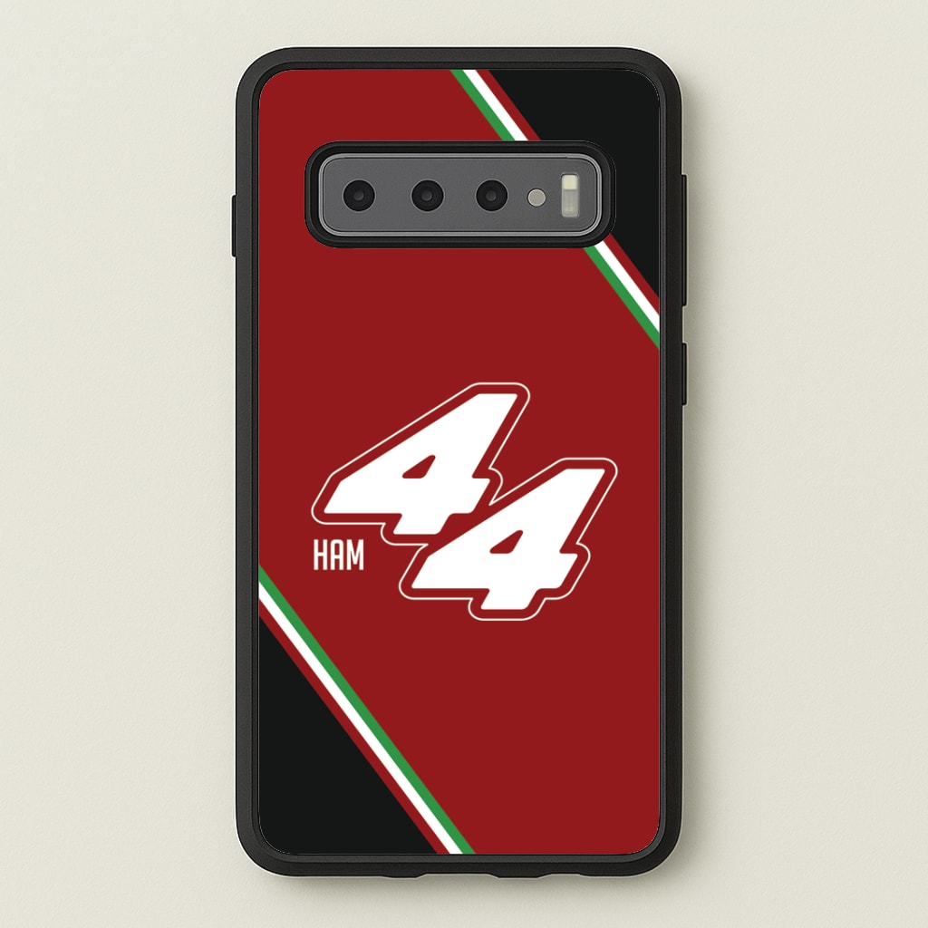 Dark Red Retro 44 Phone Case