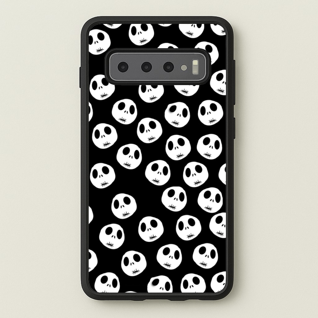 Jack Skellington Pattern - TNBC Phone Case