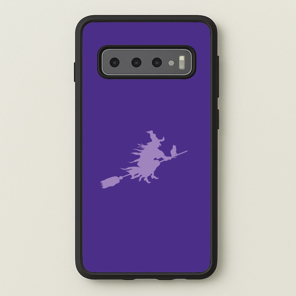 Witch And Cat - Halloween Phone Case