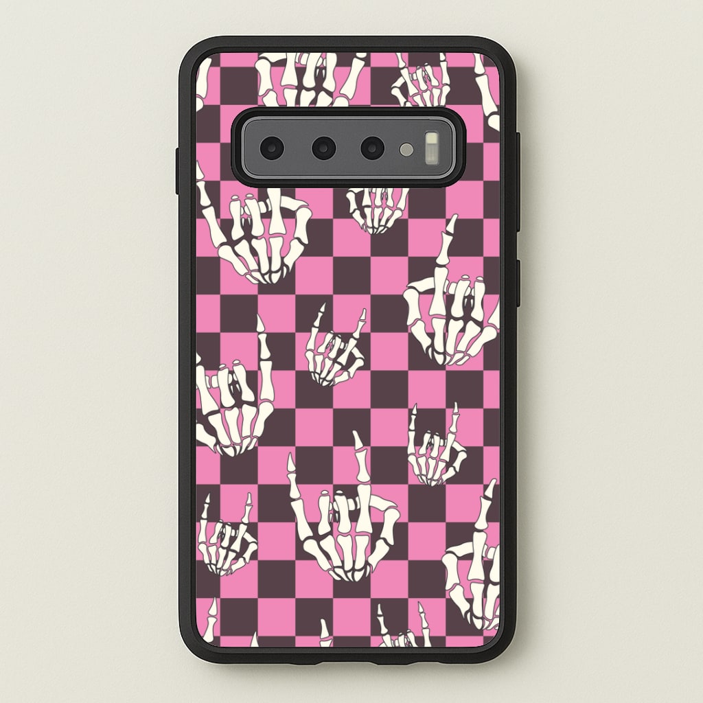 Rock On Skeleton Phone Case