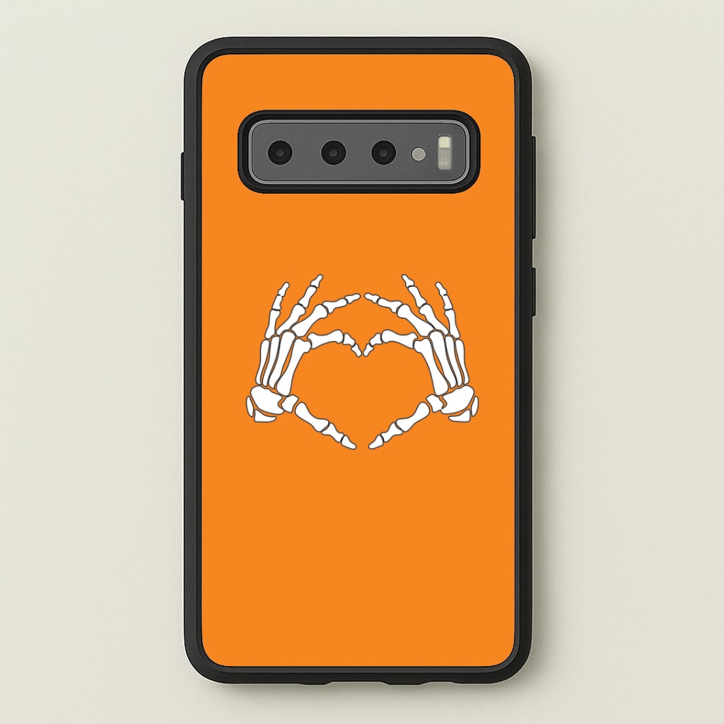 Skeleton Heart Phone Case