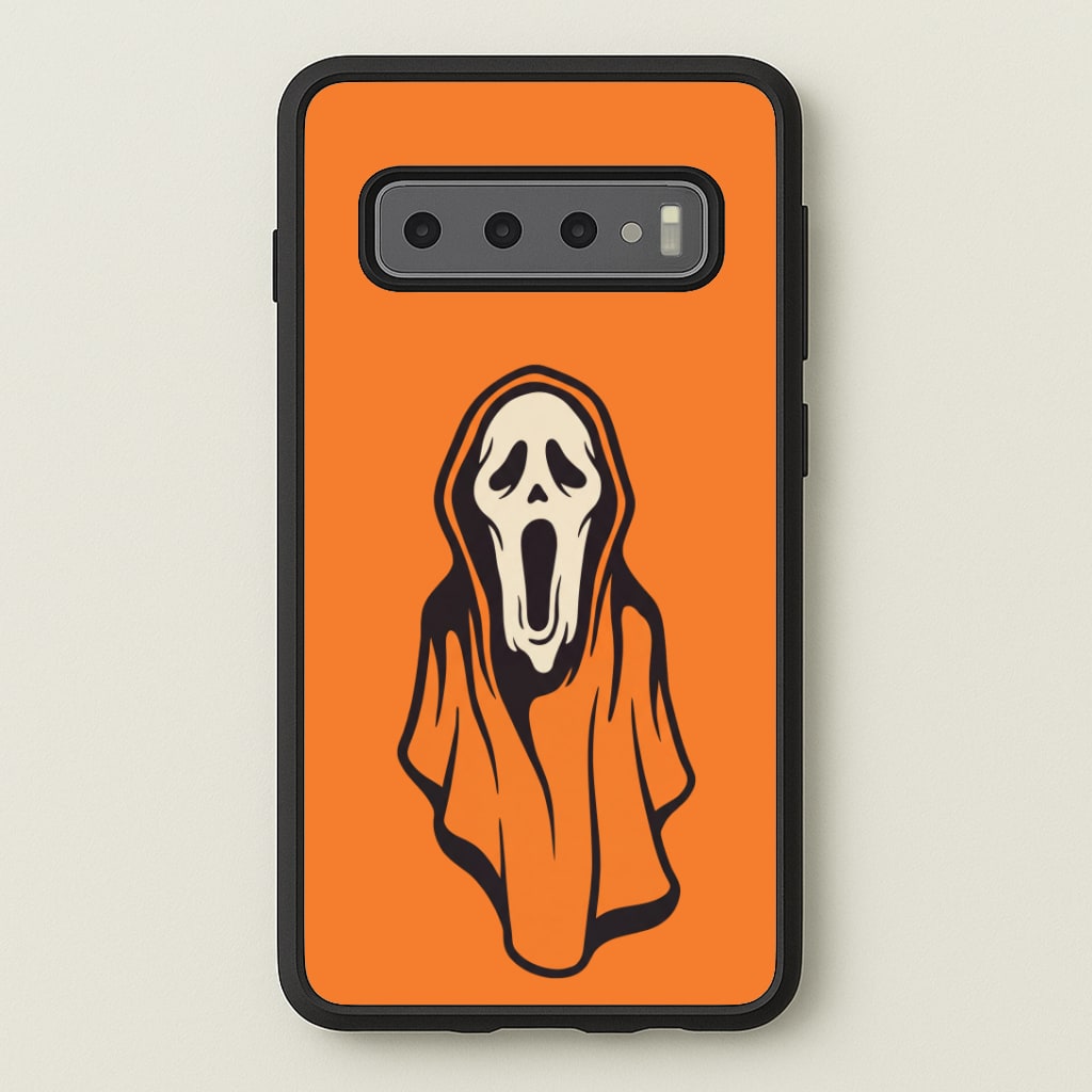 Orange Scream Phone Case