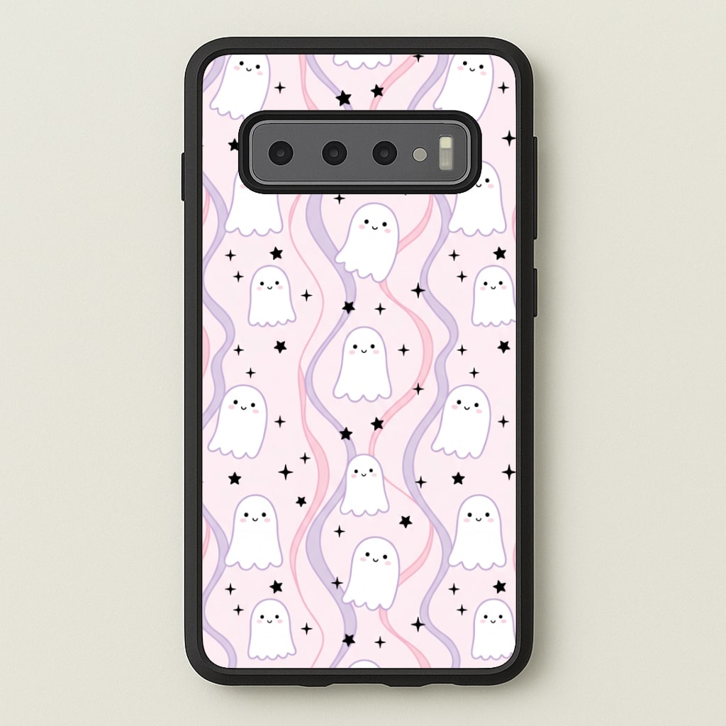 Wavy Ghost Pastels Phone Case