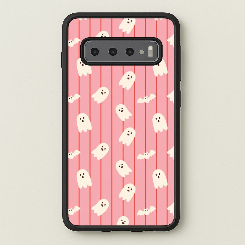 Candy Stripe Ghosts Phone Case