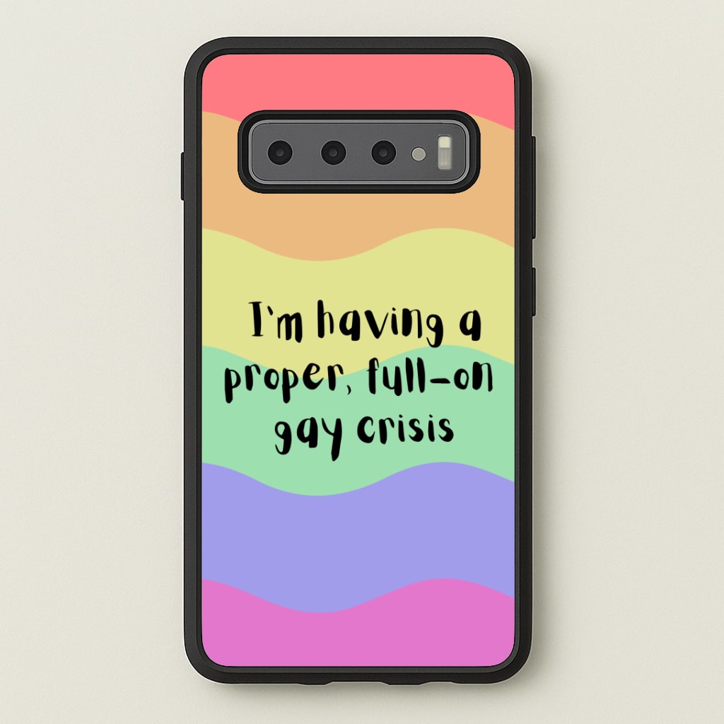 Gay Crisis - Heart TV Phone Case