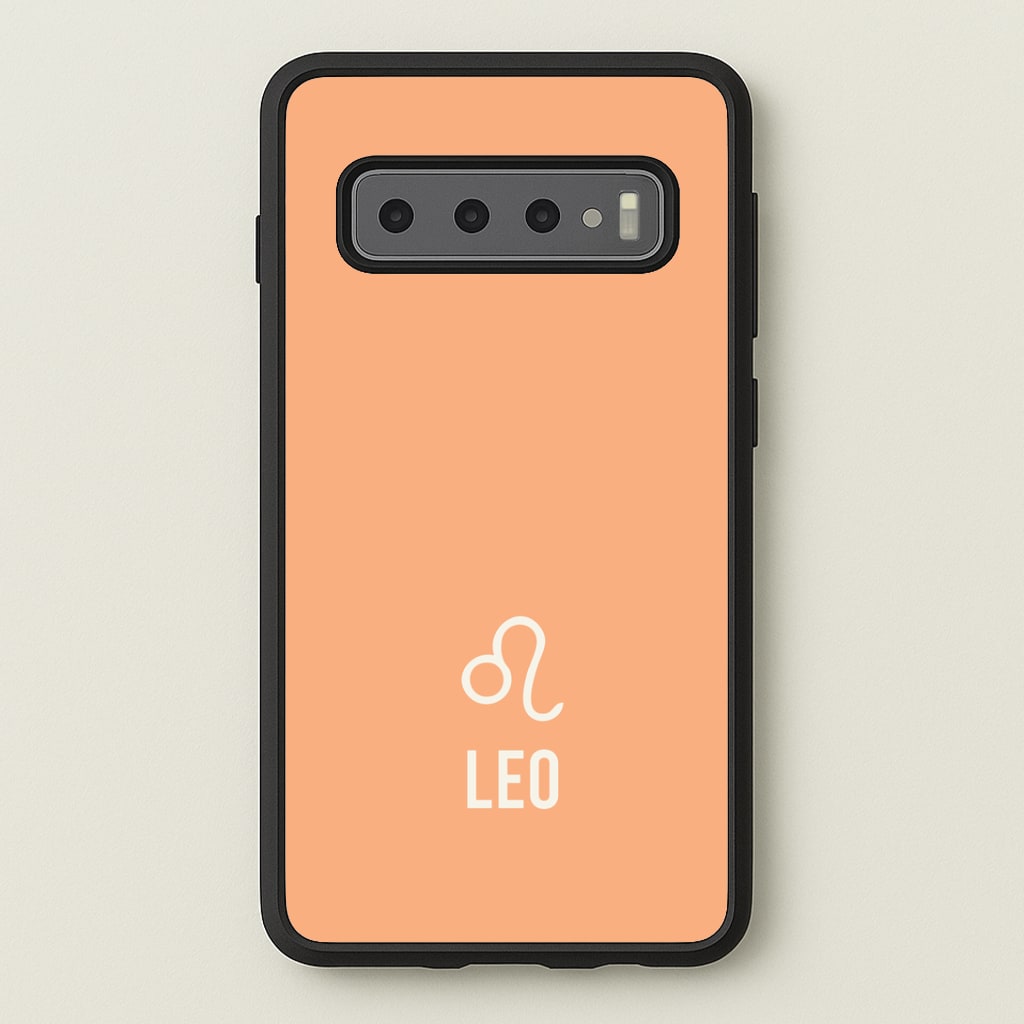 Leo Pastel Zodiac Phone Case