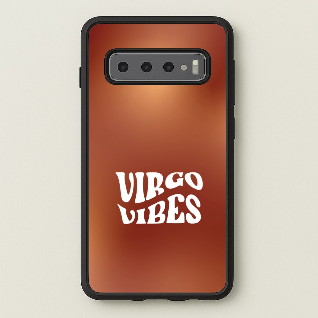 Virgo Vibes Gradient Zodiac Phone Case
