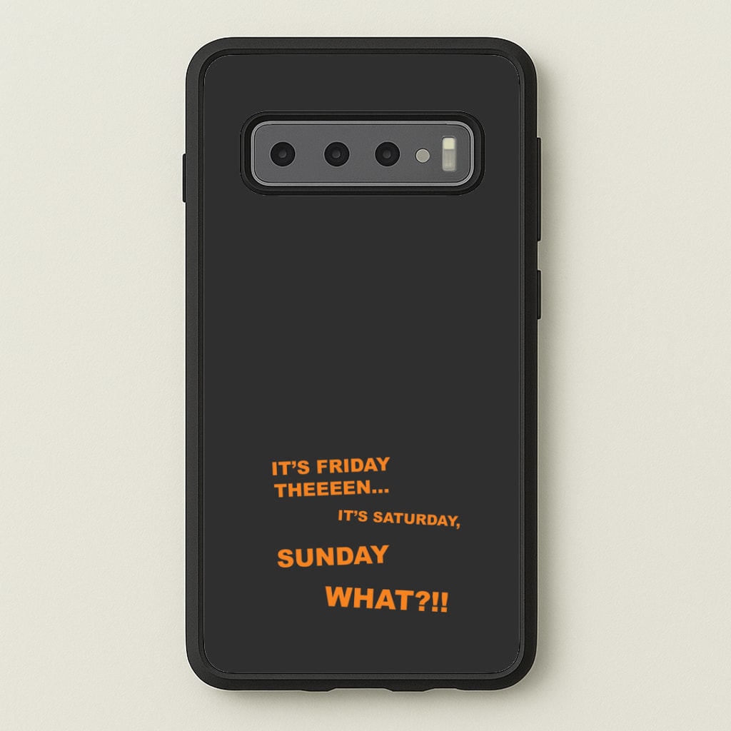 It's Friday Theeeen Phone Case