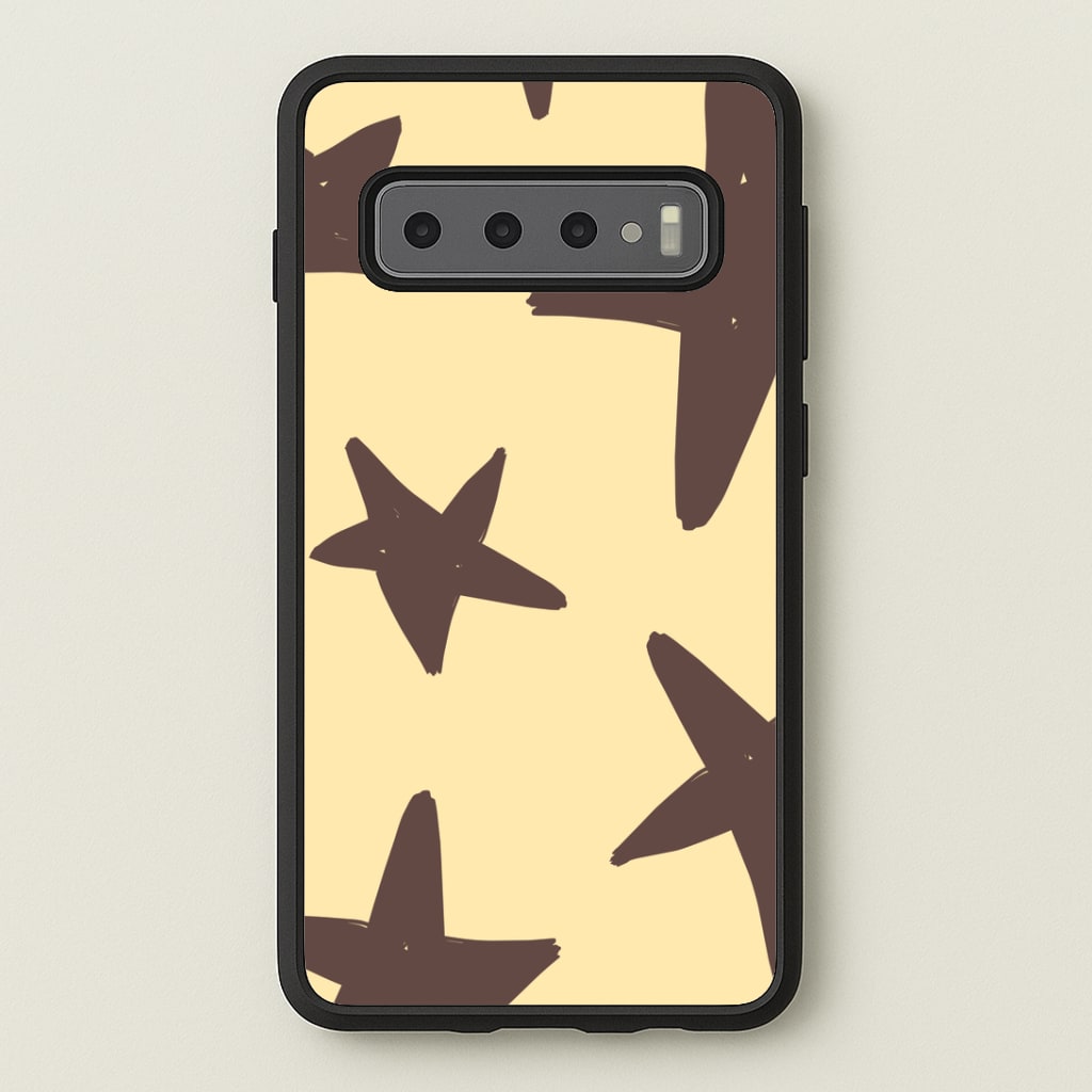 Vanilla & Chocolate Stars Phone Case