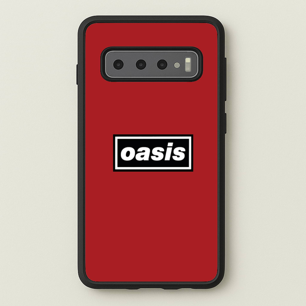 Band Name Red Phone Case