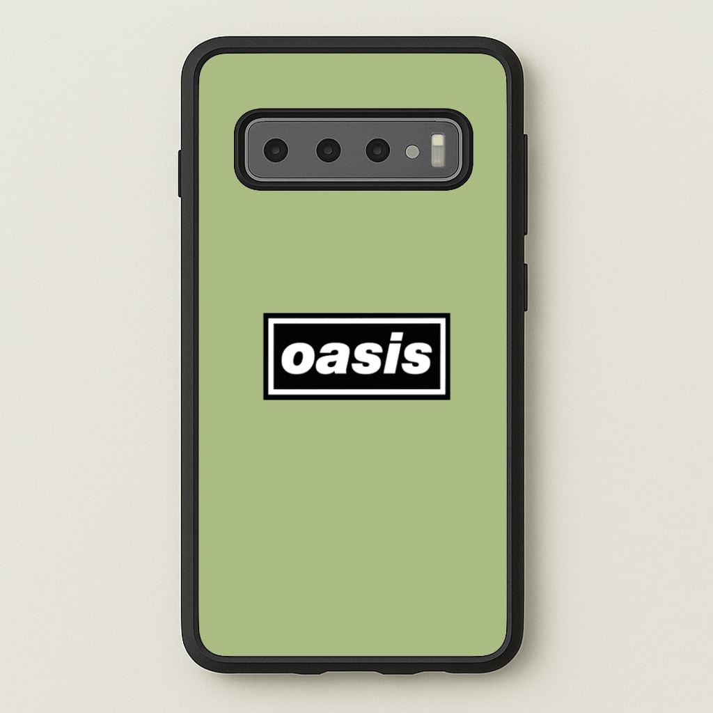Band Name Green Phone Case
