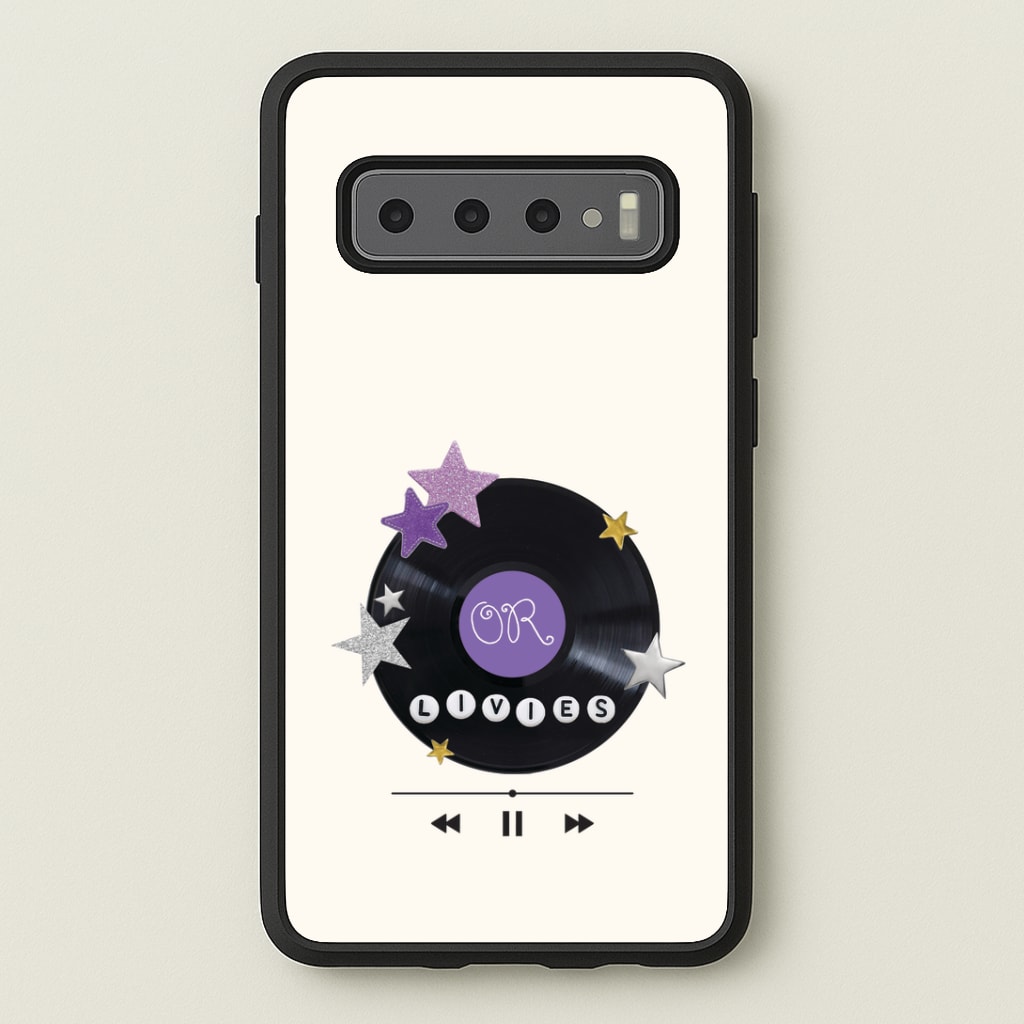 Amethyst Vinyl Scrapbook Phone Case