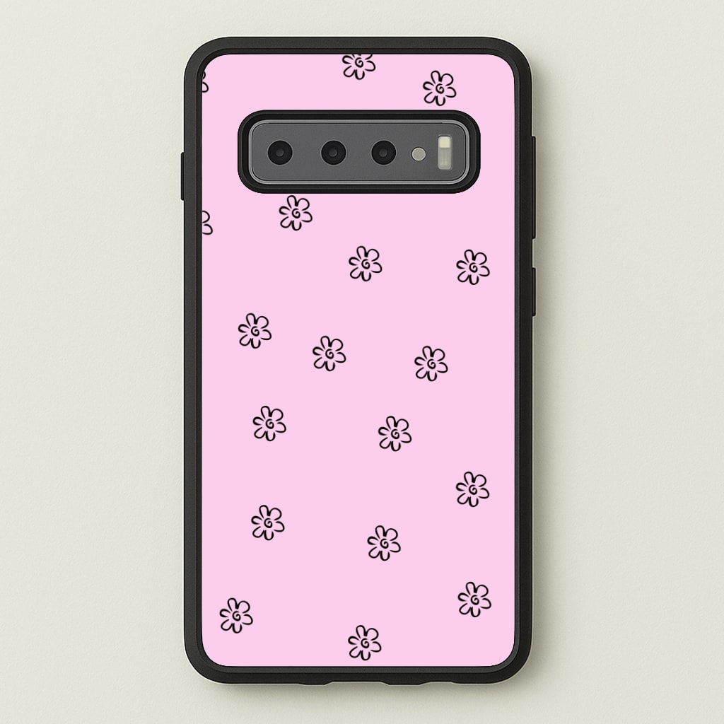 Detail Flower Pattern - Pink Phone Case