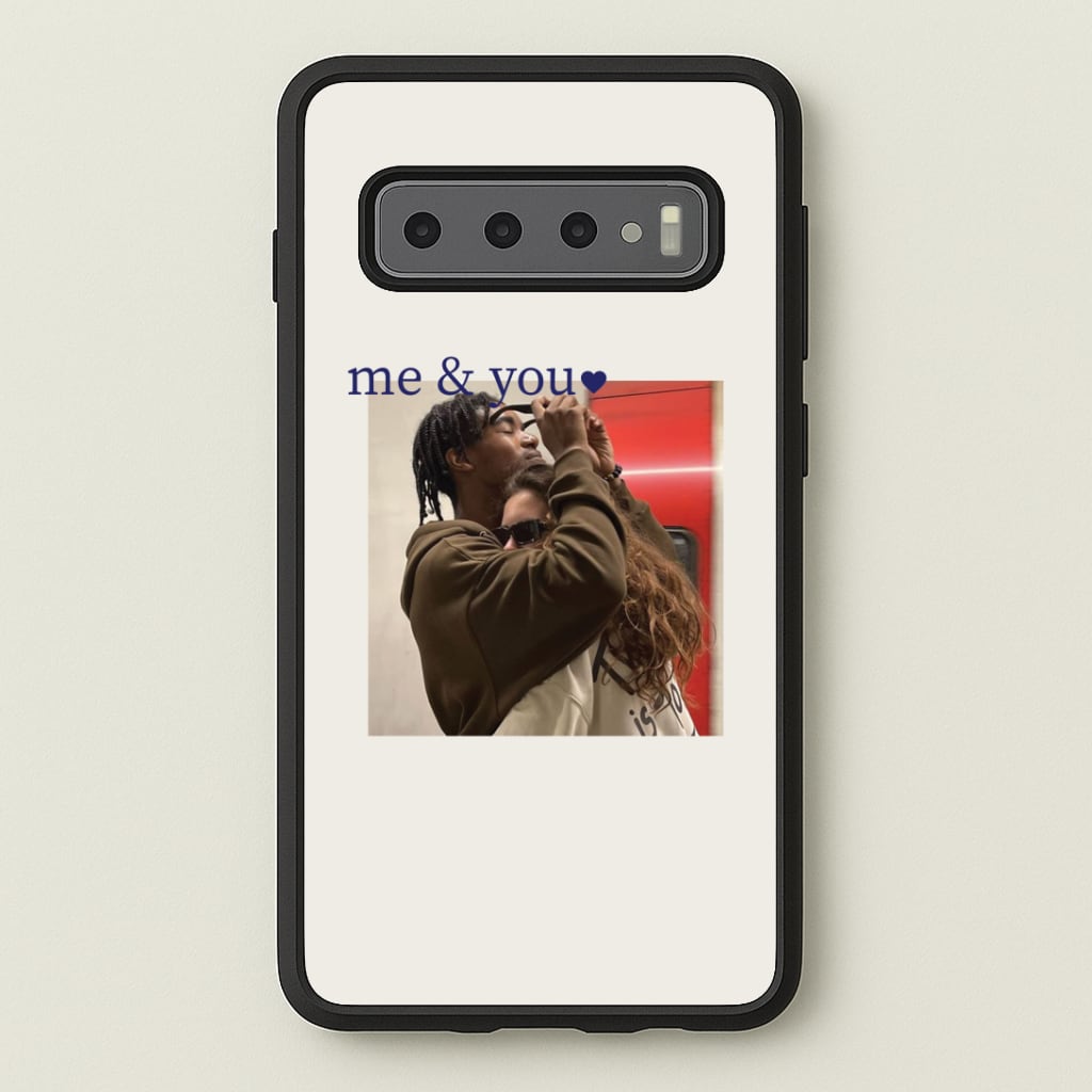 Me And You - Personalised Couples Phone Case