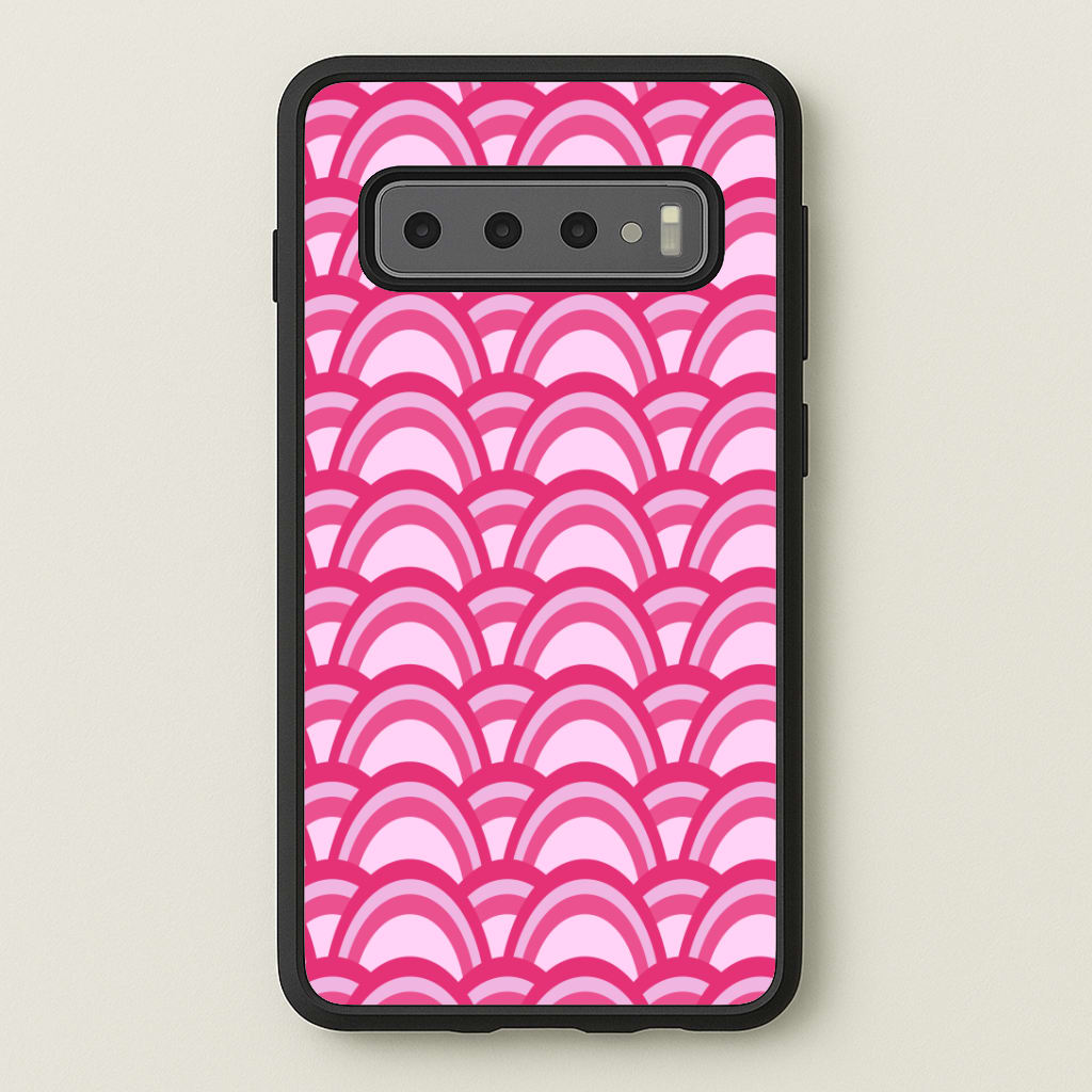 Purple Pink Abstract Pattern Phone Case
