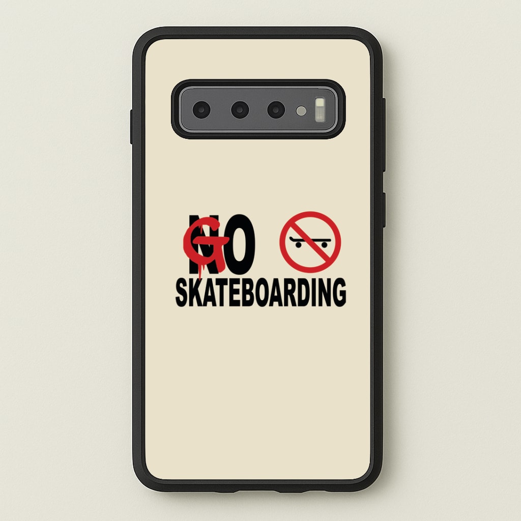 Go Skateboarding - Skate Aesthetic Phone Case