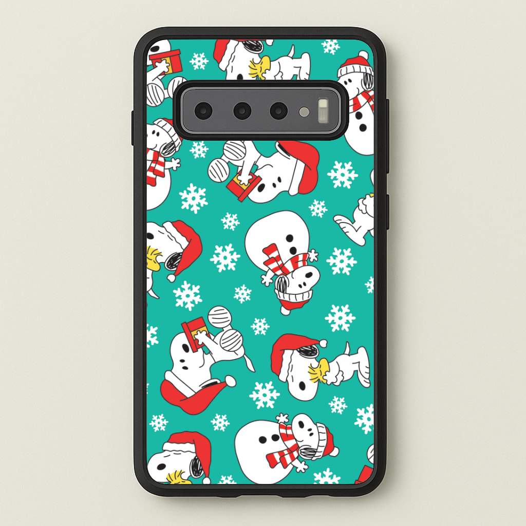 Christmas Cartoon Beagle Pattern Phone Case
