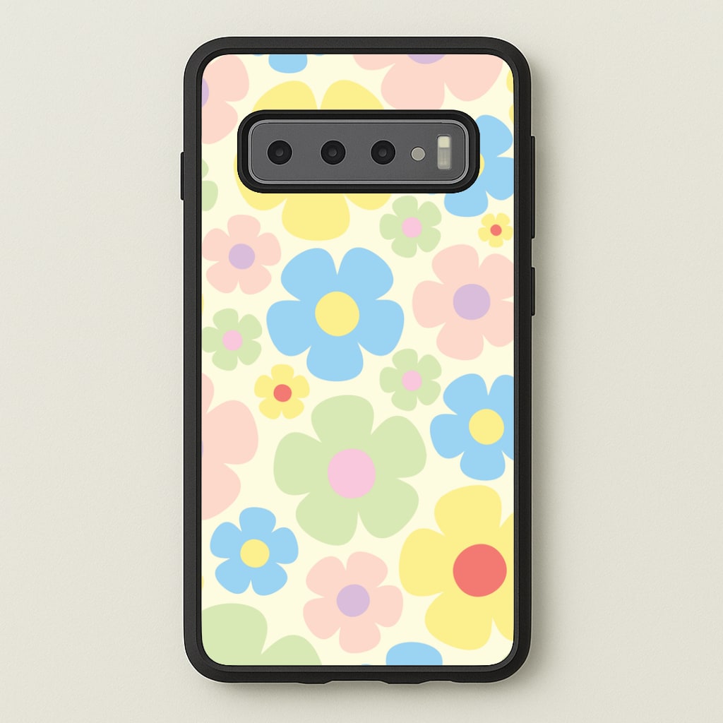Rainbow Flowers Pattern Phone Case
