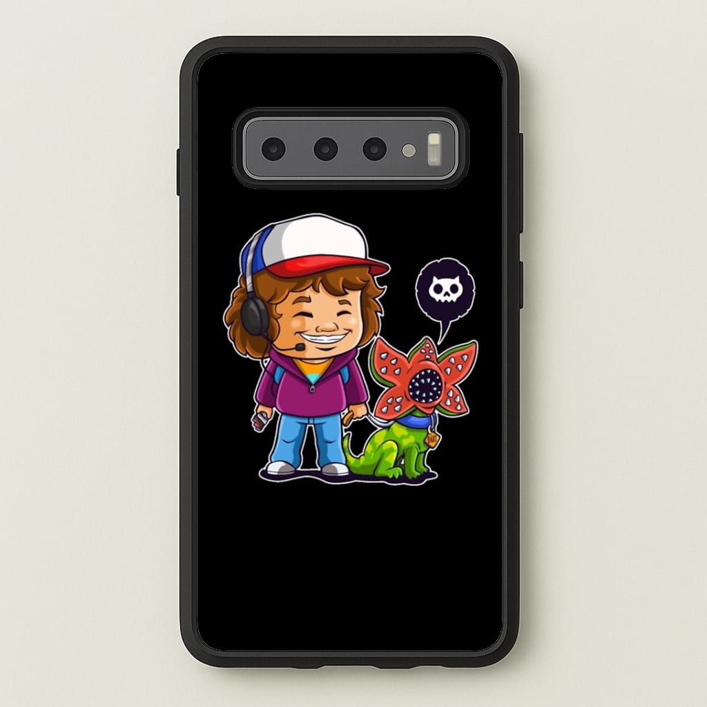 Dustin and The Demogorgon Phone Case