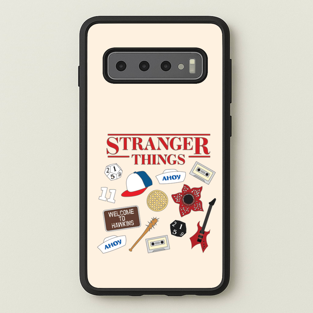 Stranger Things Cartoon Icons Phone Case