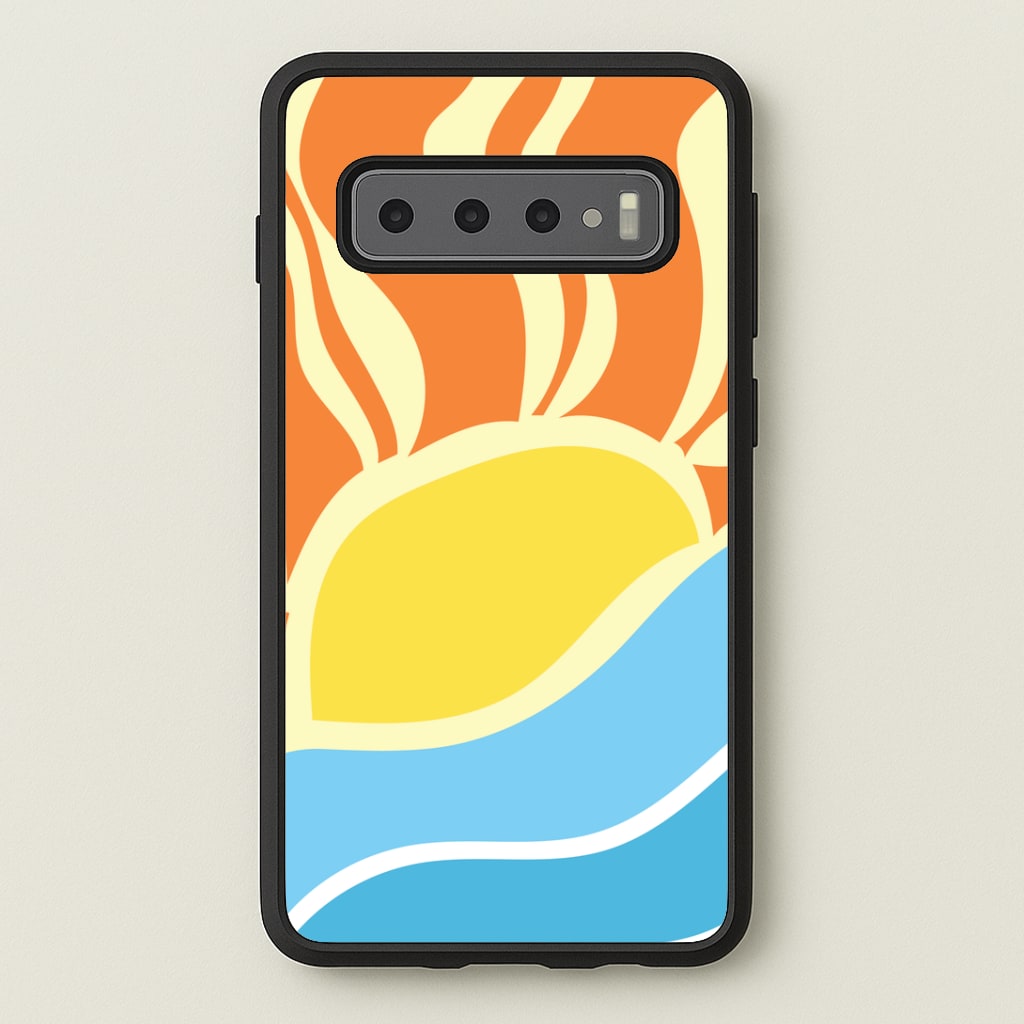 Abstract Sunset Phone Case