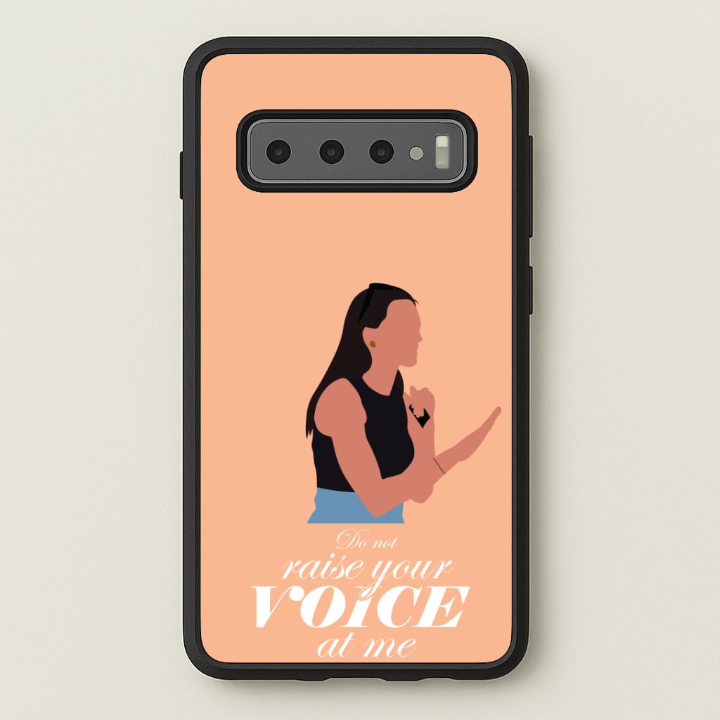 Don't Raise Your Voice At Me Phone Case