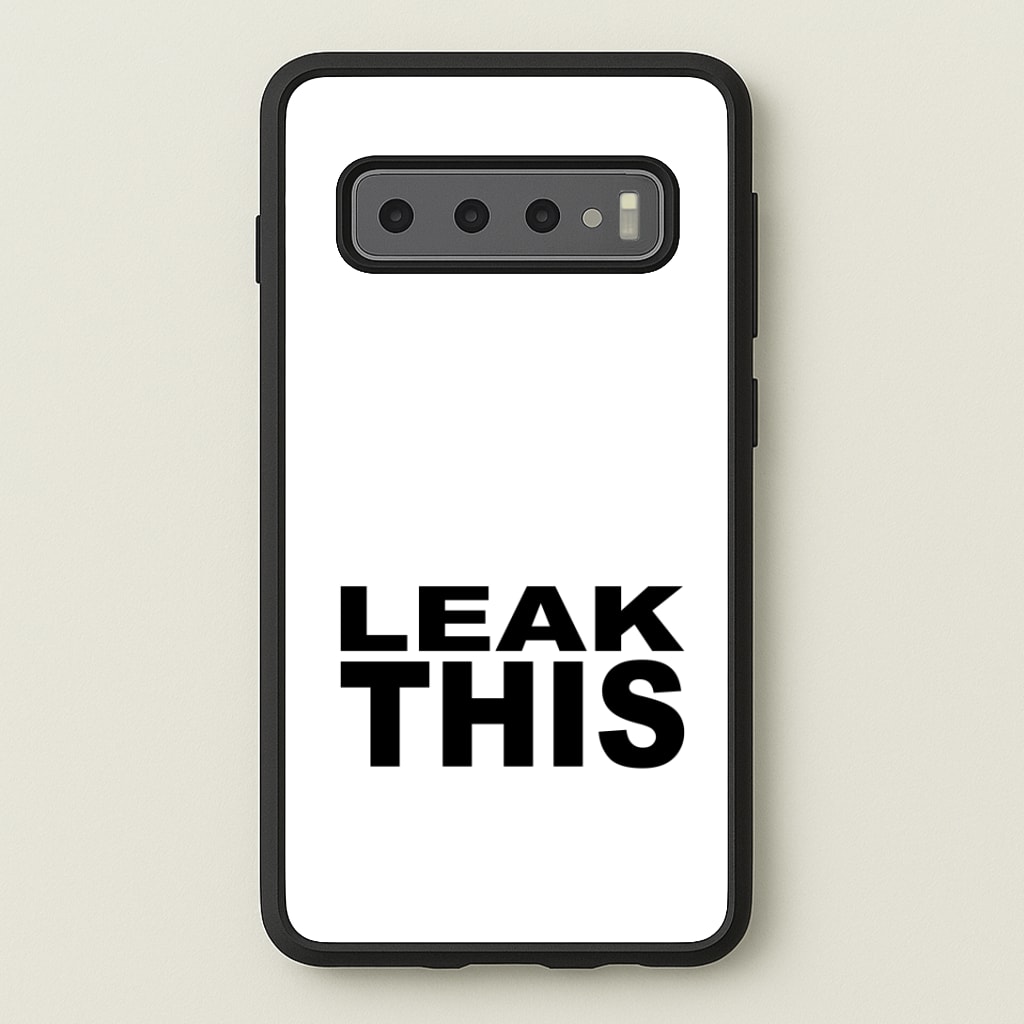 Leak This Phone Case