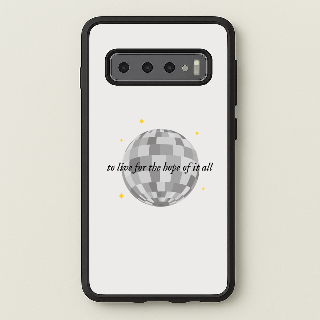 To Live For The Hope Of It All - Taylor Phone Case
