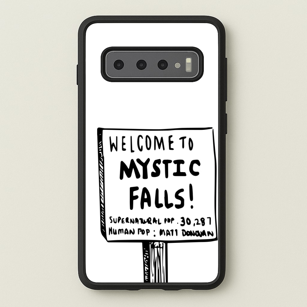 Welcome to Mystic Falls - VD Phone Case
