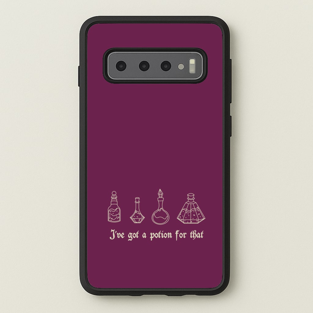 I've Got A Potion For You Dark Pink Phone Case