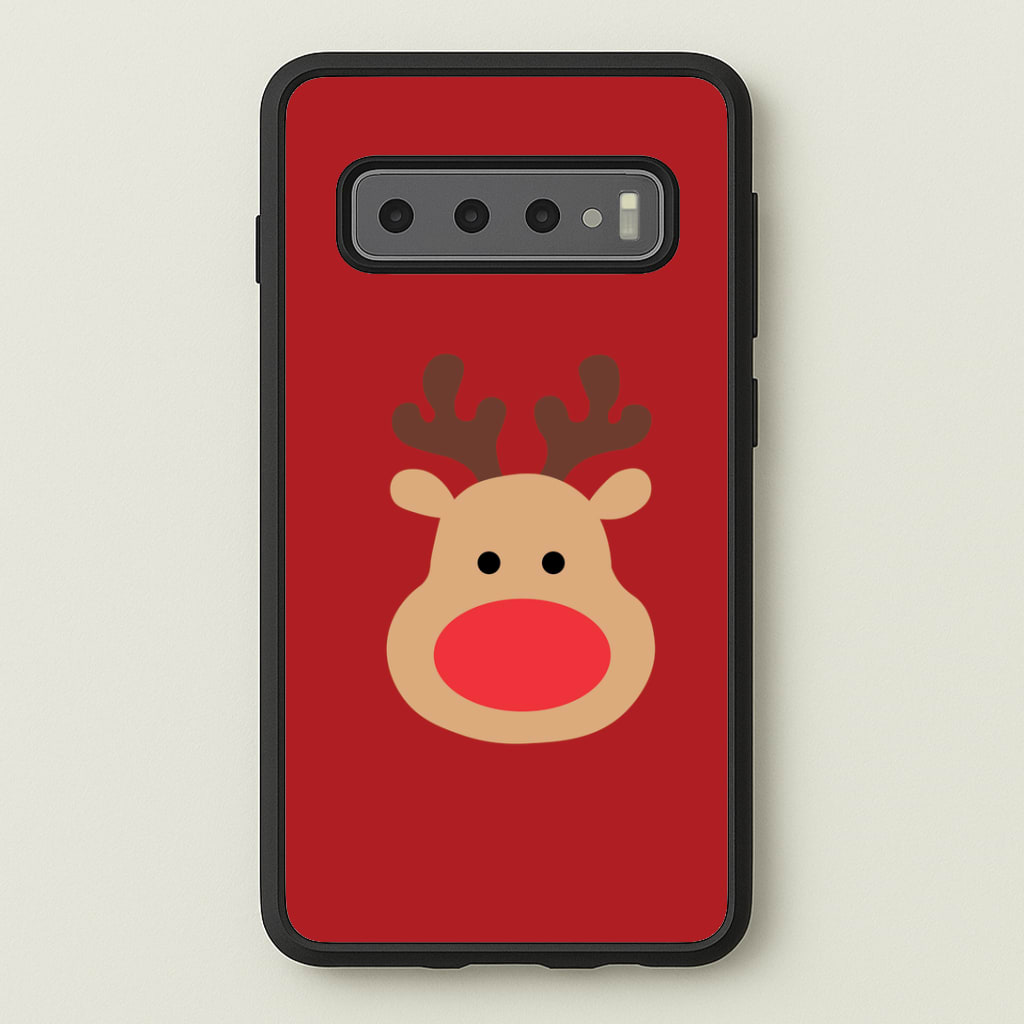 Rudolph Face - Christmas Phone Case
