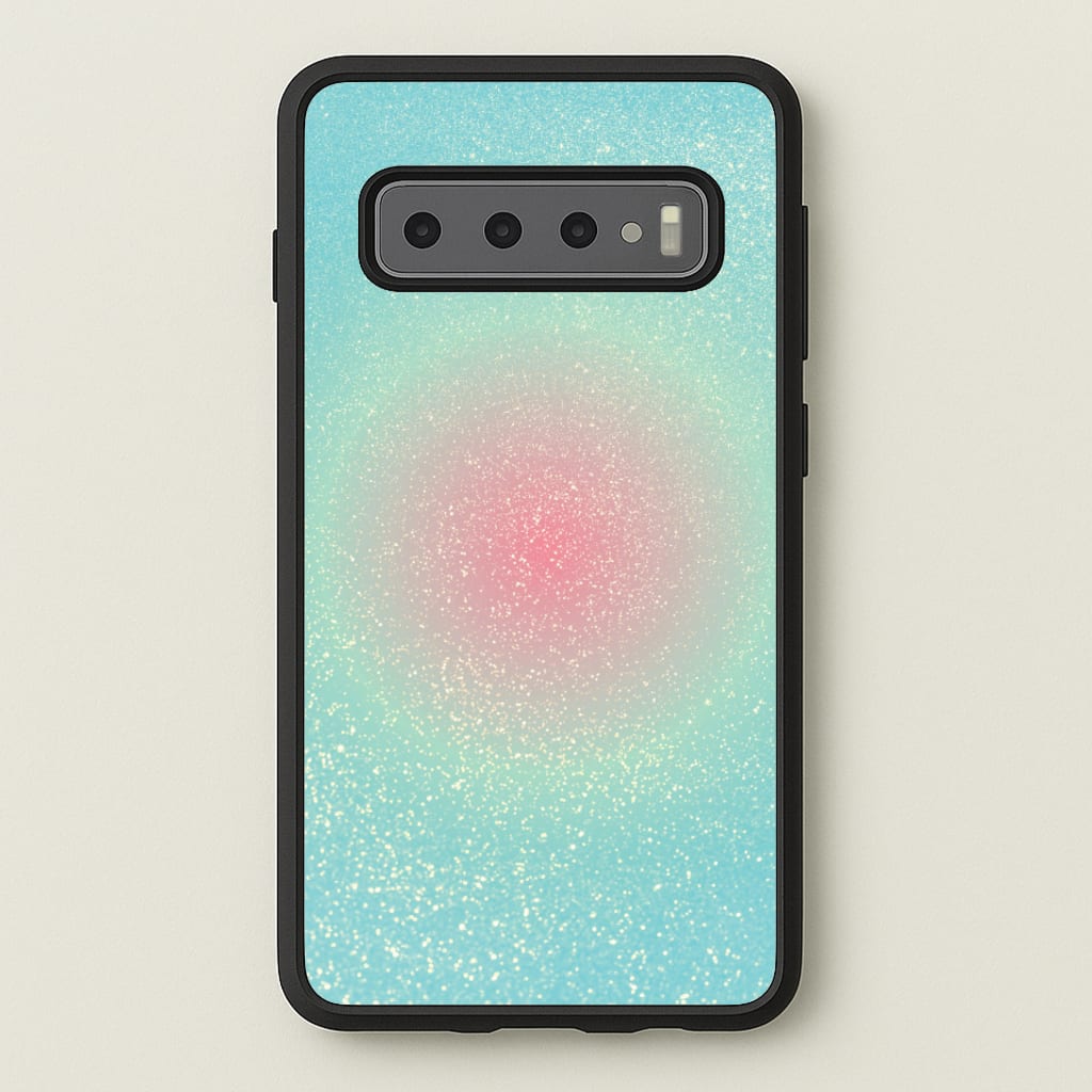 Teal Shimmer Phone Case
